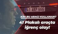 41 AKP 666 plakalı sürücü kadını taciz etti