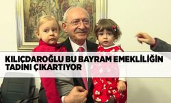 Kılıçdaroğlu, bu bayram torunlarıyla vakit geçirdi