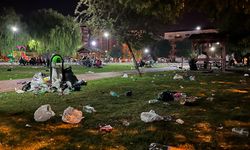 Eskişehir’de milli maç sonrası her yer çöp - ÇÖPŞEHİR