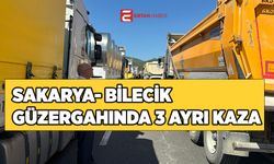 Sakarya-Bilecik Güzergahında 3 ayrı büyük kaza