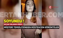 Müşteri temsilcisi, müşteri ile konuşurken soyundu