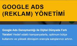 Google ads reklam yönetimi