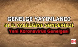 Yeni koronavirüs genelgesi yayımlandı!