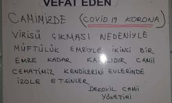 Eskişehir'de İmamda Korona virüsü çıktı, cami 2 gün kapalı kaldı!