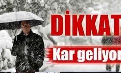 Son dakika… Bu bölgelerde yaşayanlar dikkat! Kar geliyor…