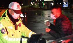 Sivas'ta alkollü sürücü polise yakalandı