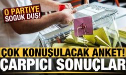 Son dakika: Çok konuşulacak anket! O partiyi şoke edecek sonuçlar...