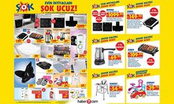 19 Aralık ŞOK aktüel kataloğu! Davlumbaz seti, züccaciye, dokumacılık ve elektrikli mesken aletlerinde