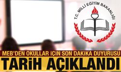 MEB'den son dakika: Okullar için tarihler açıklandı! İmtihanlar ve karneler de..