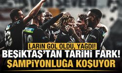 Beşiktaş Uçtu Sezonun Rekorunu Kırdı #BJKvHTY Larin 'den şov