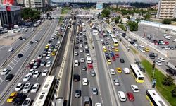 İstanbul'da trafik yoğunluğu