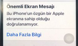 Önemli Ekran Mesajı Uyarısı Nasıl Giderilir - iPhone Ekran Değişimi