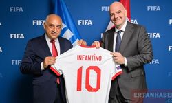 TFF Başkanı Mehmet Büyükekşi, FIFA Başkanı Gianni Infantino ile buluştu