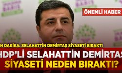 Selahattin Demirtaş siyaseti neden bıraktı?