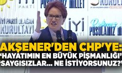 Akşener'den CHP'ye "Hayatımın en büyük pişmanlığıdır"