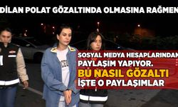 Gözaltında tutulan Dilan Polat'ın Sosyal Medya Hesaplarından Paylaşımlar