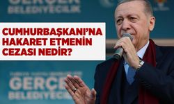 Cumhurbaşkanı Erdoğan'a hakaret etmenin cezası nedir, kaç yıl?