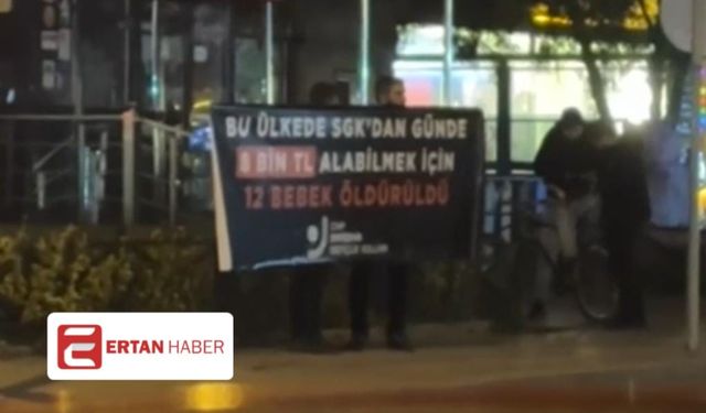 Eskişehir’de Gece Yarısı Provokatif Eylem: 5 Kişi Kentin İşlek Caddelerine İzinsiz Pankart Astı