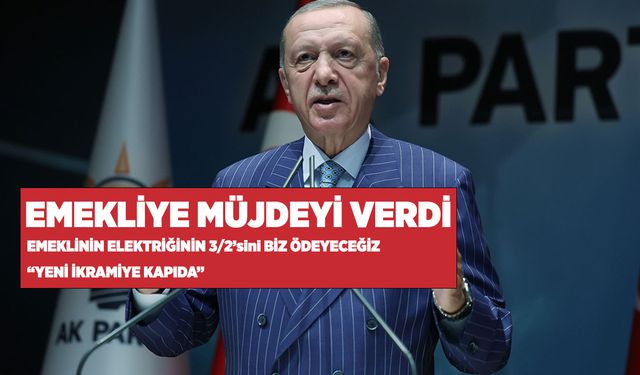 Cumhurbaşkanı Erdoğan Emekliye yeniyıl müjdesi verdi