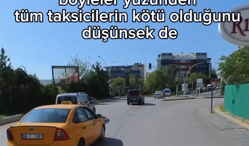 Ankara’da trafik magandası 06 T 1291 diğer sürücülerin canını hiçe saydı