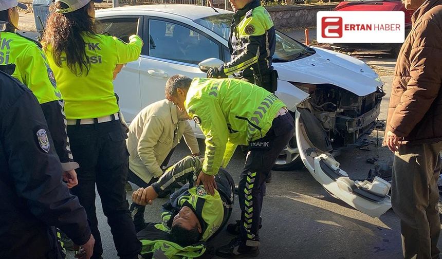 Eskişehir'de Polis Yaralandı